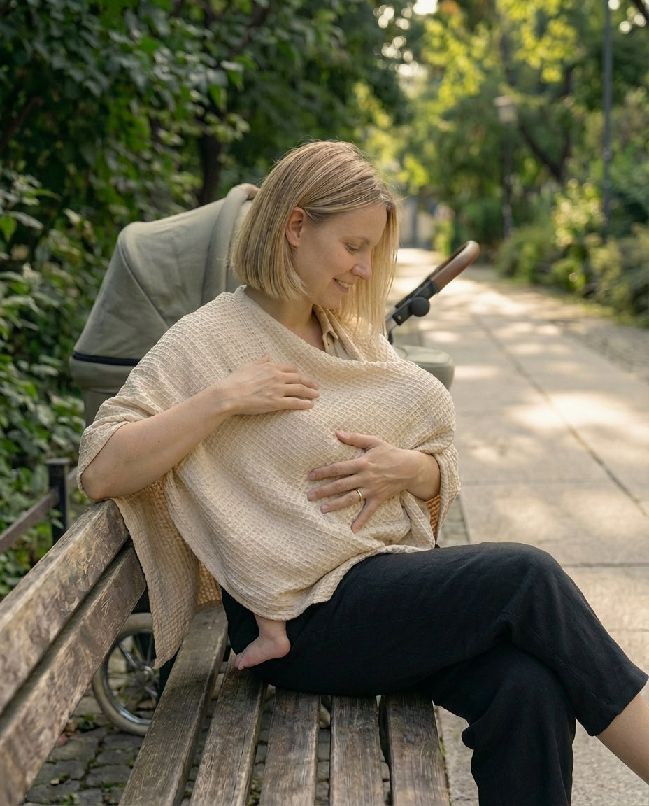 TIJDELIJK 50% KORTING | NurtureCover™ - Mama Veil