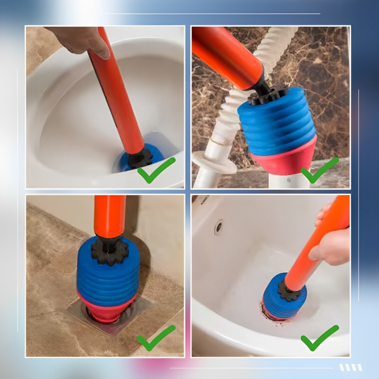 TIJDELIJK 50% KORTING | BlastPlunge™ |  Elimineer toiletverstoppingen in seconden!