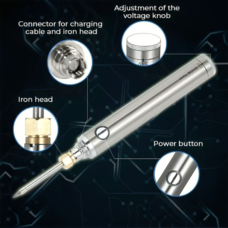 TIJDELIJK 50% KORTING | MiniWeld™ | Draagbare USB-soldeerbout Pro