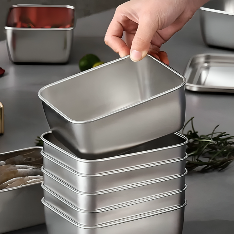 2 + 3 GRATIS VANDAAG | SteelSeal™ | Roestvrijstalen opbergbakjes