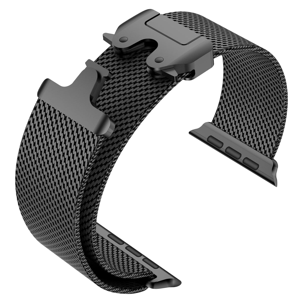 Deluxe Nylon Nato Horlogeband Navy Red Deluxe Nylon Nato Horlogeband Navy Red