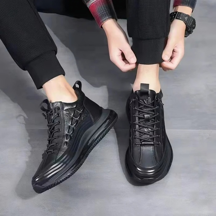 CrocKicks™ | Elegante Krokodillensneakers Voor Heren