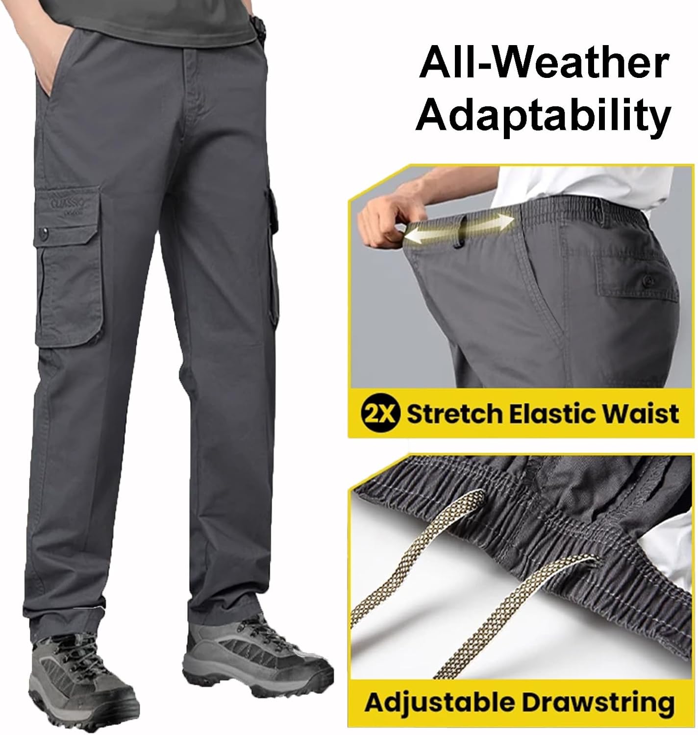 Ridge™ | Kreukvrije, scheurbestendige broek voor de hele dag comfort!