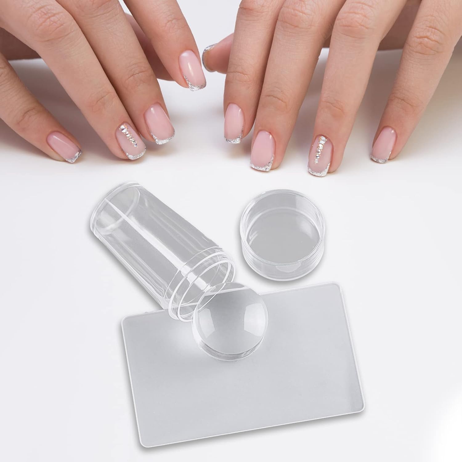 1 + 1 GRATIS VANDAAG | TipStamp™ | French tip manicure stempelset