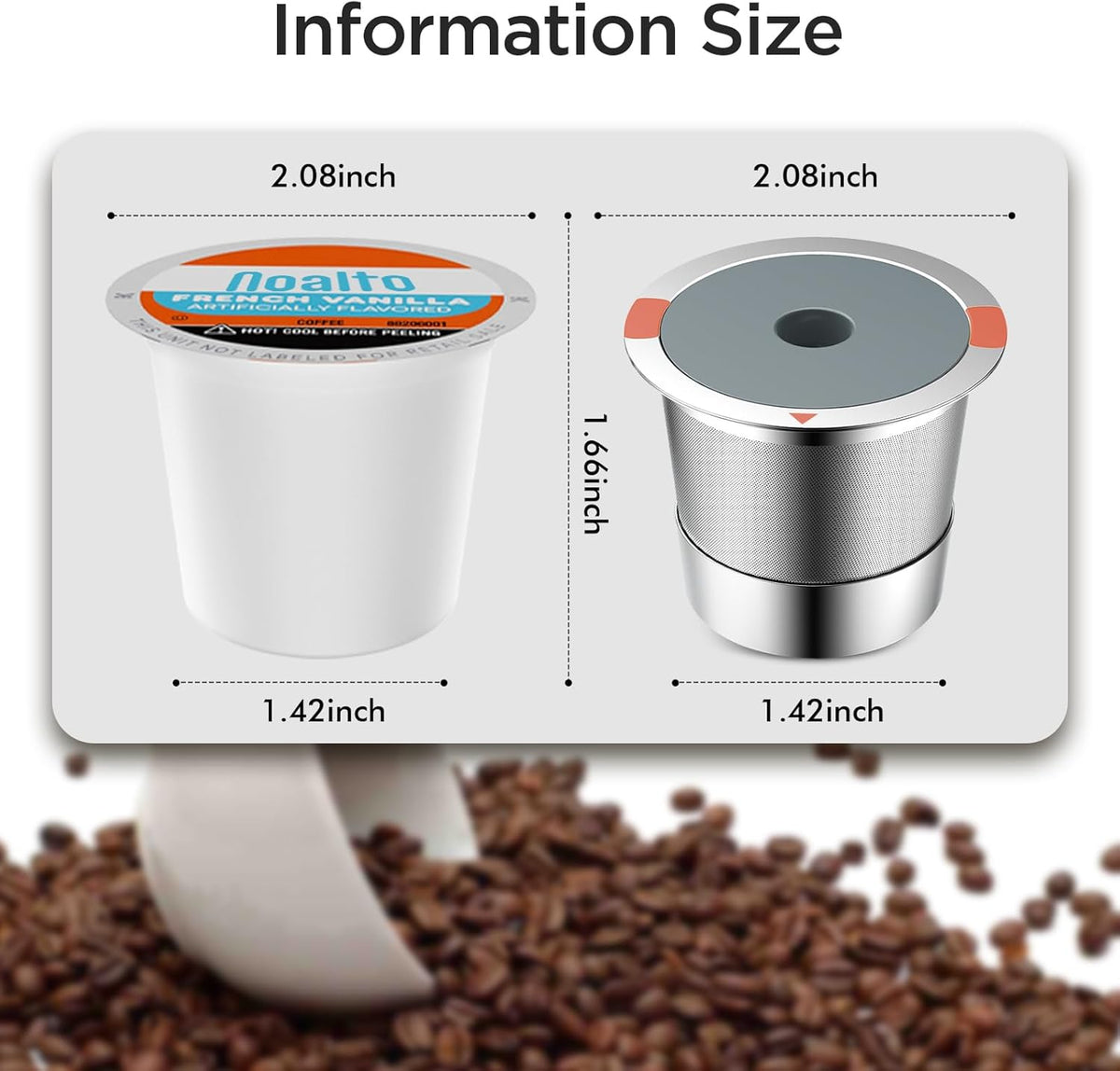 2 + 2 GRATIS VANDAAG | BrewPod™ - Herbruikbare Koffiecups