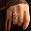 CalmingBloom™ | Zonnebloem roterende anti-angst ring