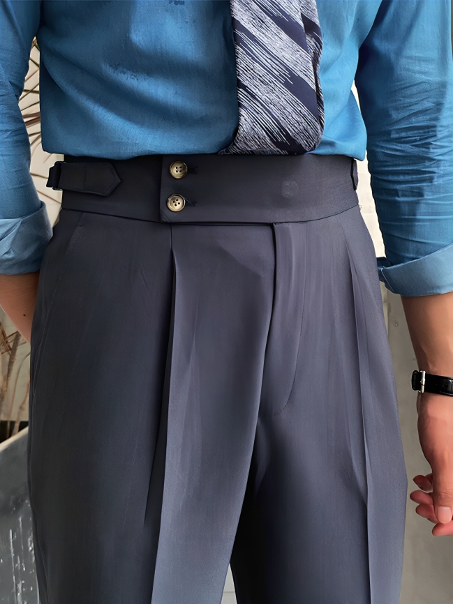 Desmond™ | Casual broek met hoge taille voor heren