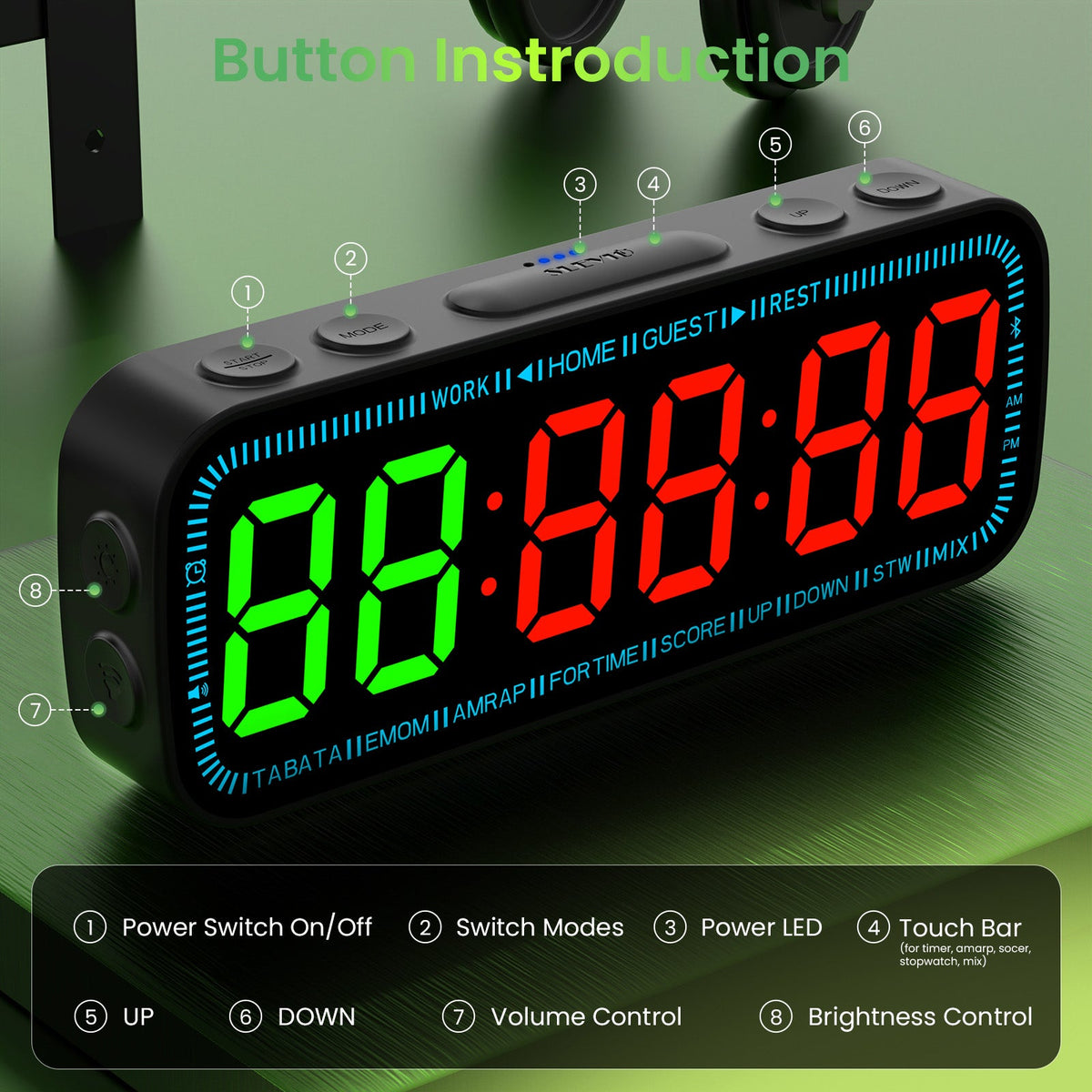 TIJDELIJK 50% KORTING | PowerTimer™ - LED-Gymtimer