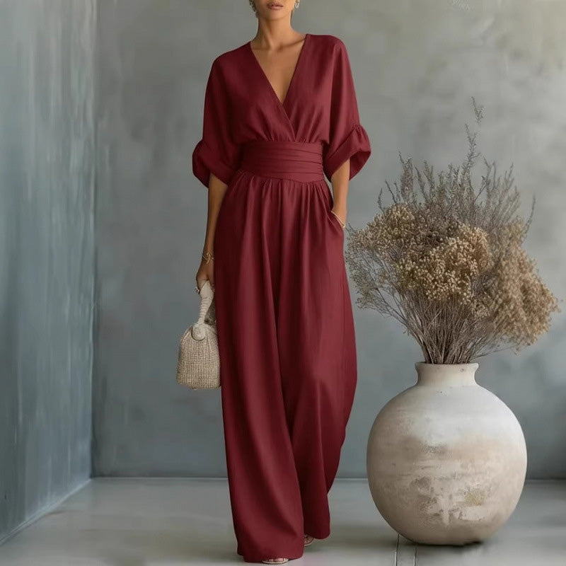 TIJDELIJK 50% KORTING | Eliana™ - Jumpsuit met hoge taille