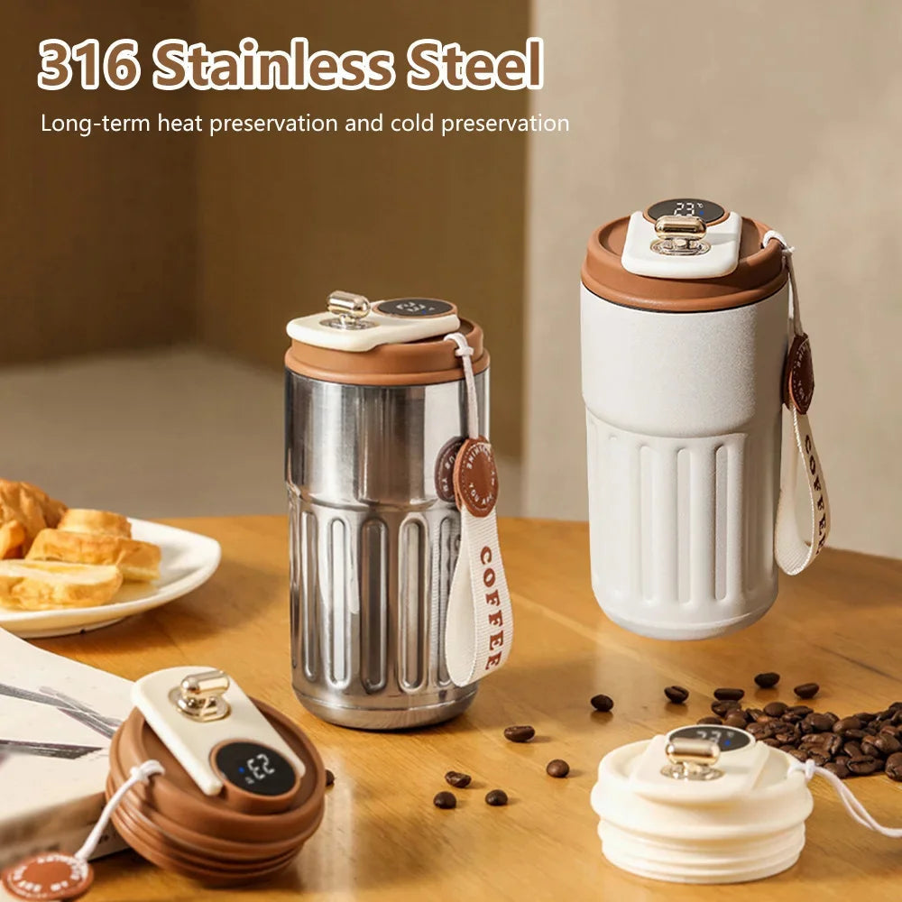 SmartSip™ | LED thermosfles