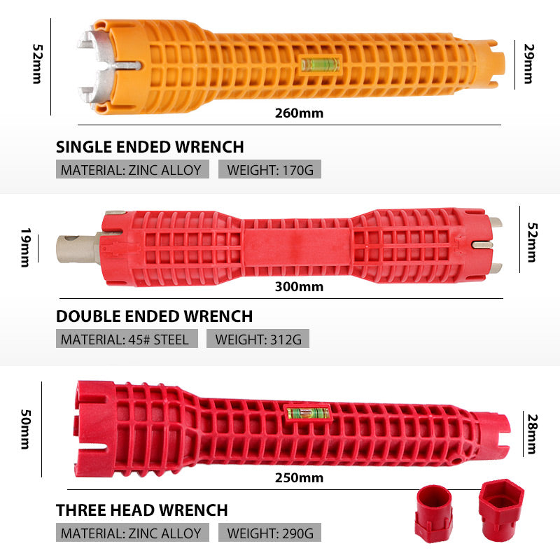 HydroWrench™ | Multifunctionele Waterpijptang