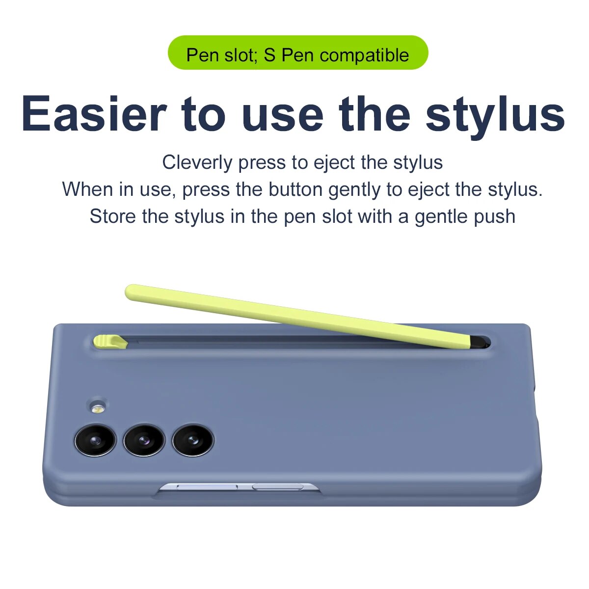 SlimShield™ | Beschermend telefoonhoesje met stylus