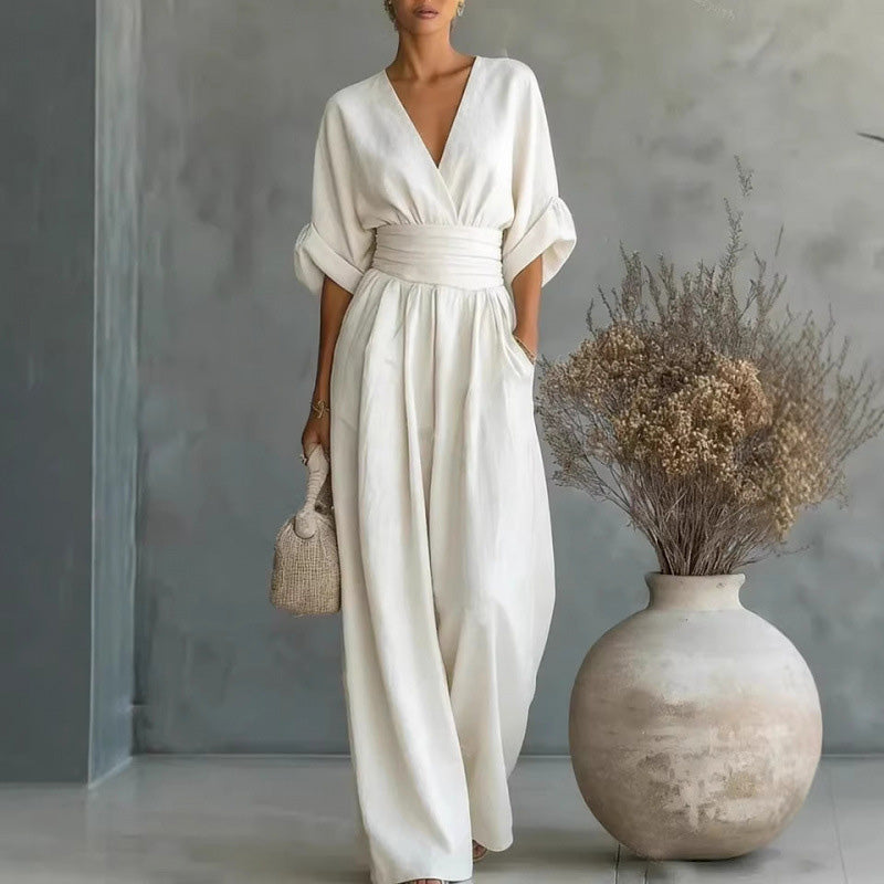 TIJDELIJK 50% KORTING | Eliana™ - Jumpsuit met hoge taille