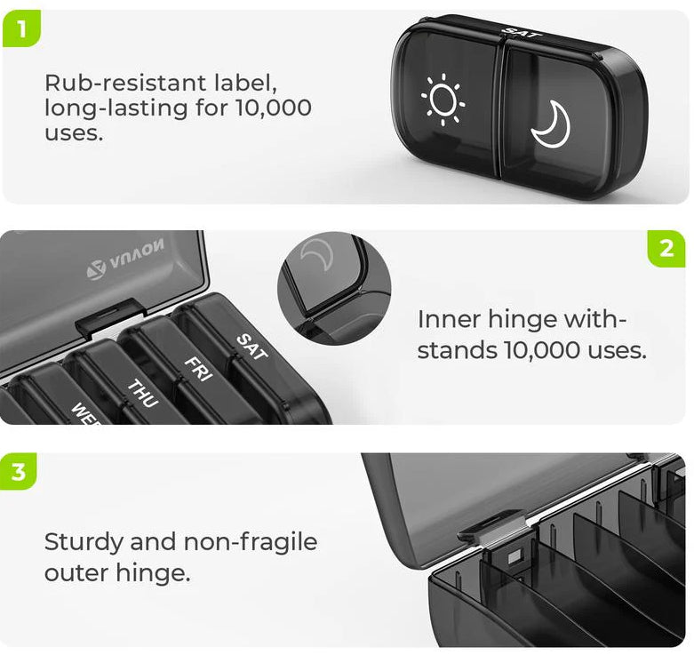 TIJDELIJK 50% KORTING | PillTrack™ | Nooit meer een medicijndosis vergeten!