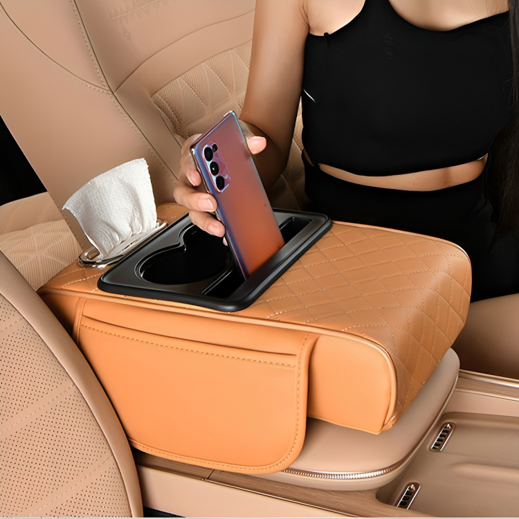 TIJDELIJK 50% KORTING | ComfyConsole™ | Multifunctioneel auto armsteunkussen