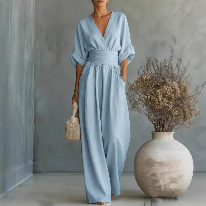 TIJDELIJK 50% KORTING | Eliana™ - Jumpsuit met hoge taille