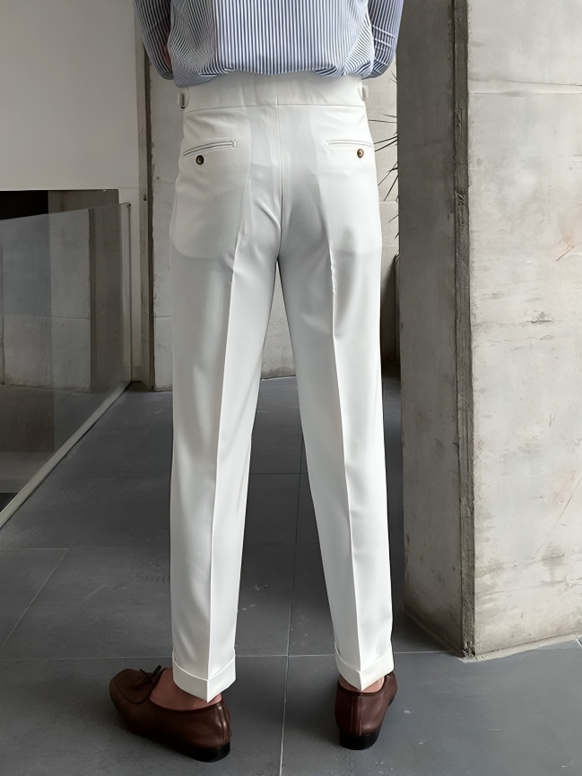 Desmond™ | Casual broek met hoge taille voor heren