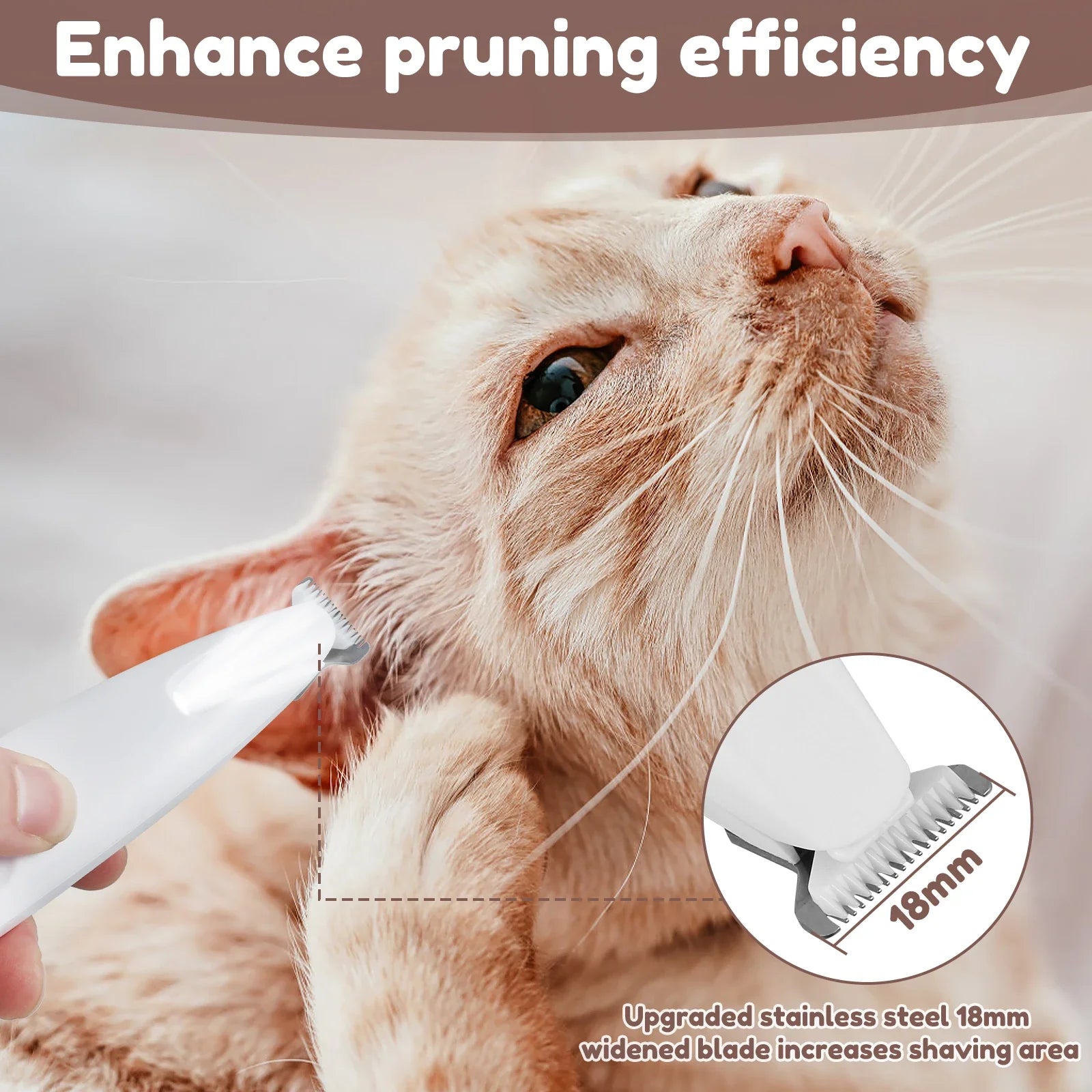 1 + 1 GRATIS VANDAAG | TidyPaws™ | LED-Haarschneider für Haustiere