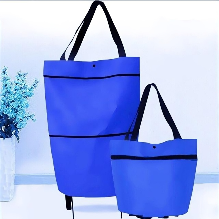 TIJDELIJK 50% KORTING | TrolleyTote™ | Gemakkelijk boodschappen doen!