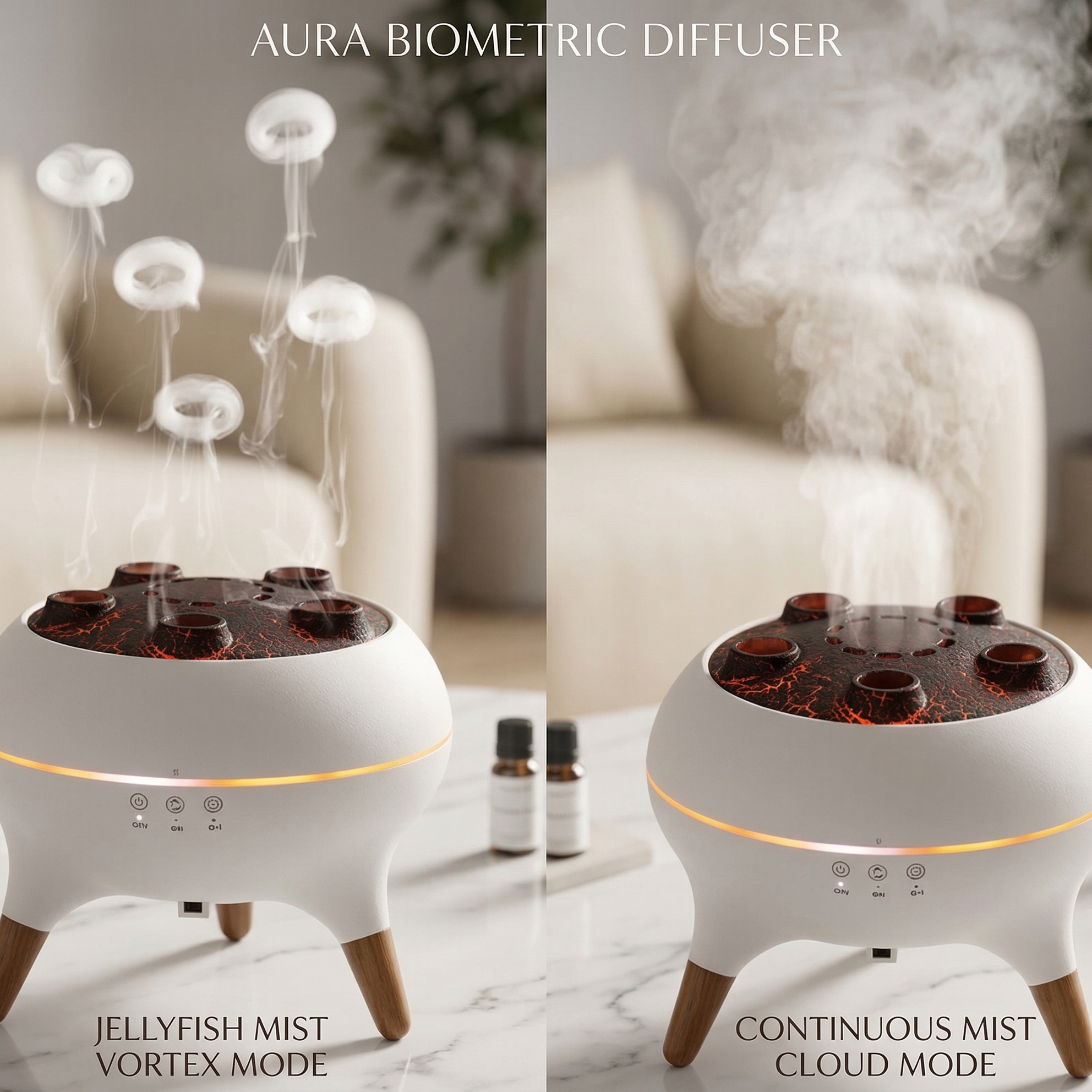 TIJDELIJK 50% KORTING | JellyMist™ - Dynamische Kwallen Diffuser