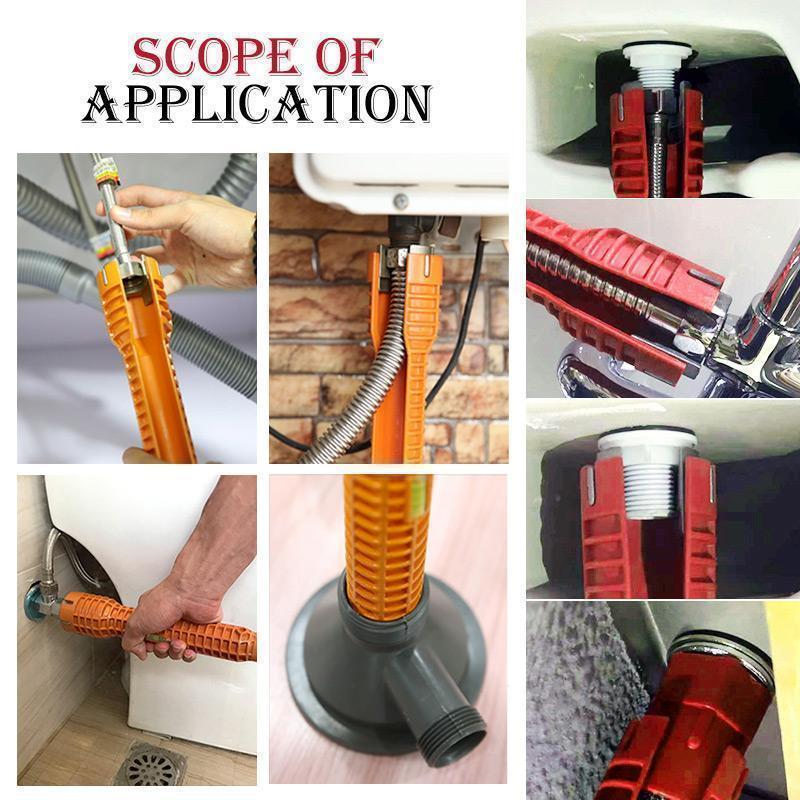 HydroWrench™ | Multifunctionele Waterpijptang