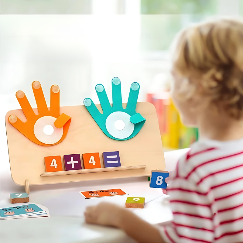 MathPals™ | Montessori vinger telbord
