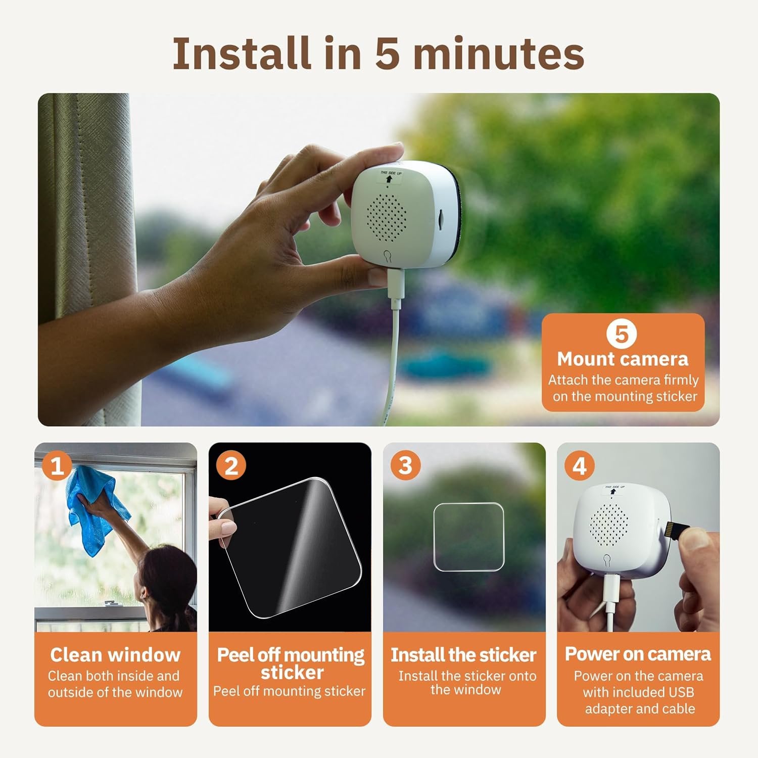 TIJDELIJK 50% KORTING | WindowWatch™ - Veilige Camera