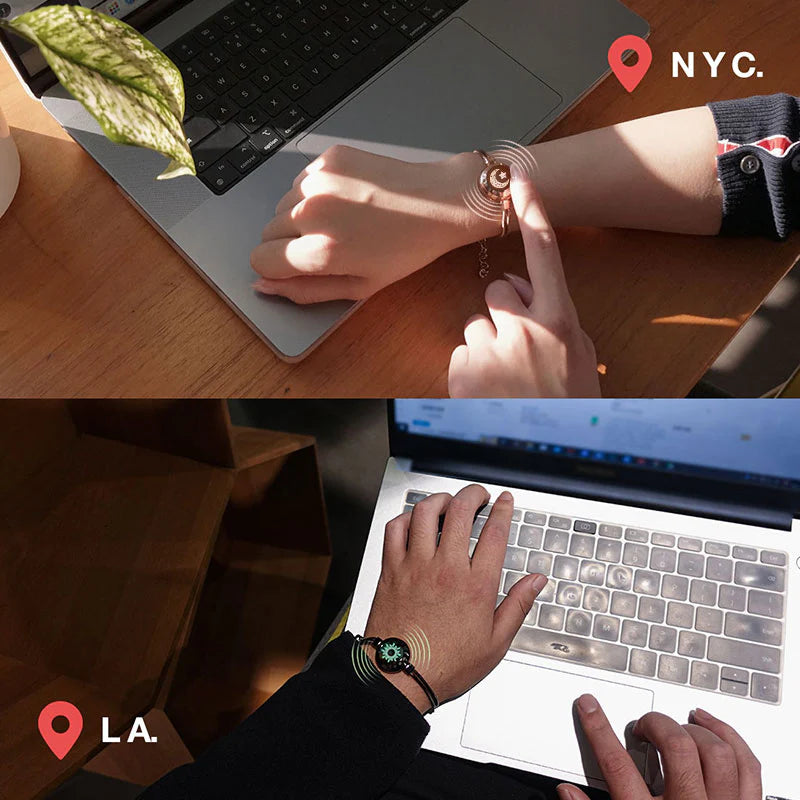 LovePulse™ | Lange afstand smart touch polsbandjes