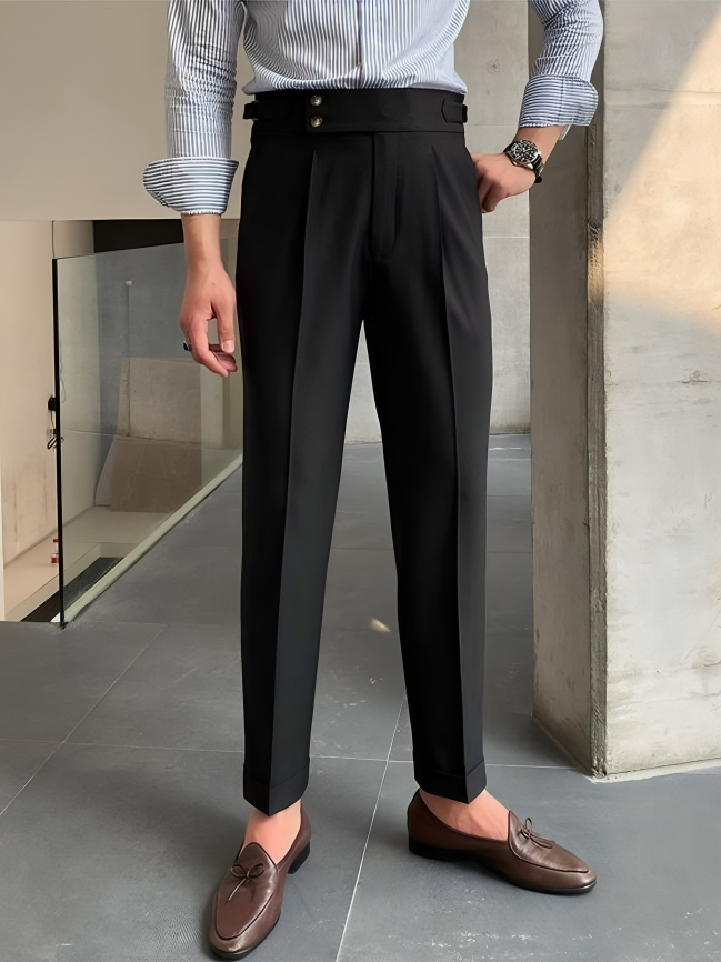 Desmond™ | Casual broek met hoge taille voor heren