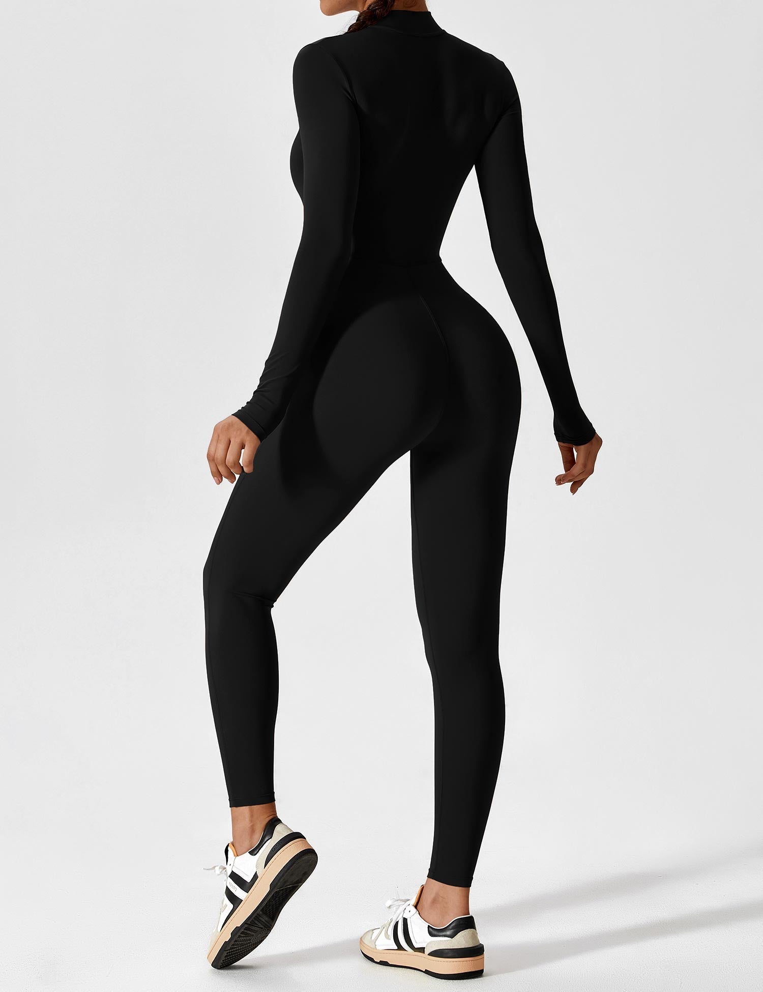FlexiSuit™ | Yoga trainings jumpsuit met ritssluiting