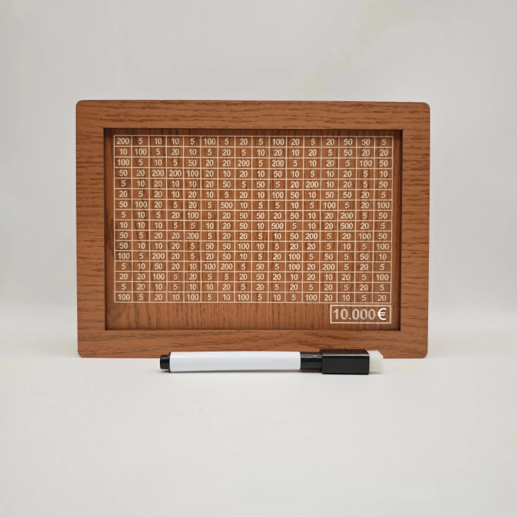 WealthBox™ | Houten Spaarpot