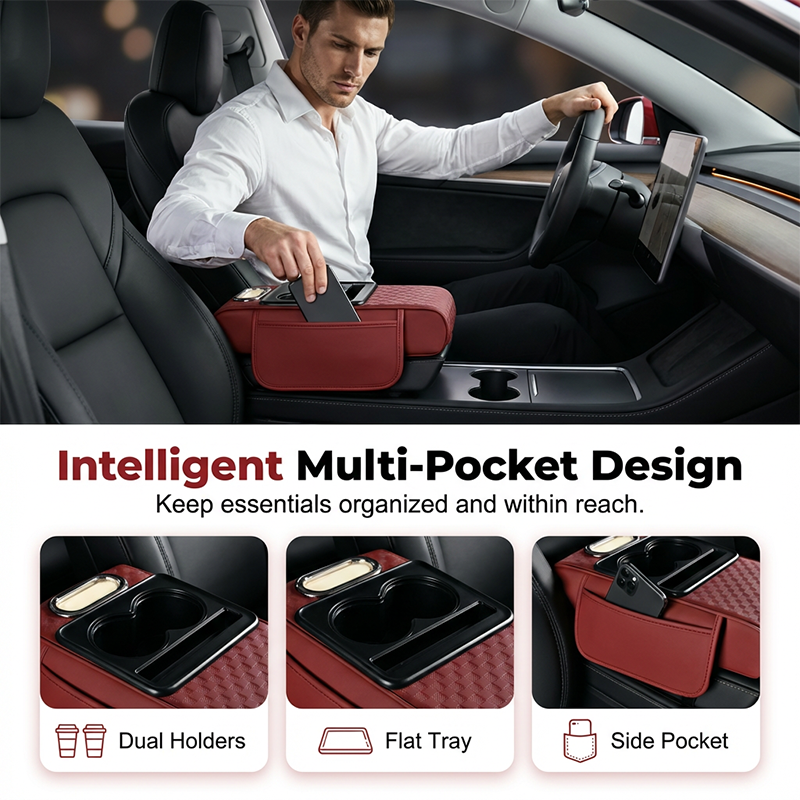 TIJDELIJK 50% KORTING | DriveCaddy™ - Auto Armleuning Organizer
