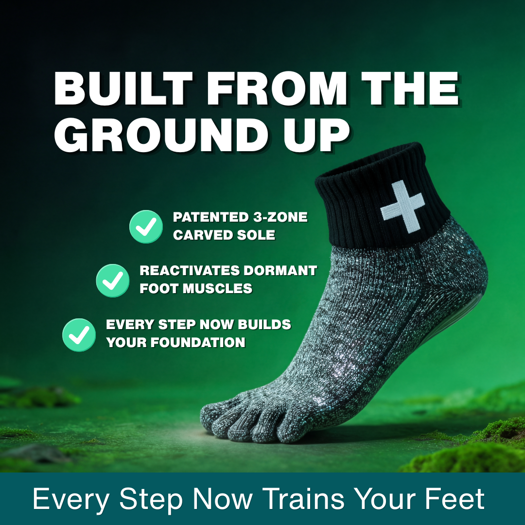 1 + 1 GRATIS VANDAAG | BareStep™ - Barefoot sokken