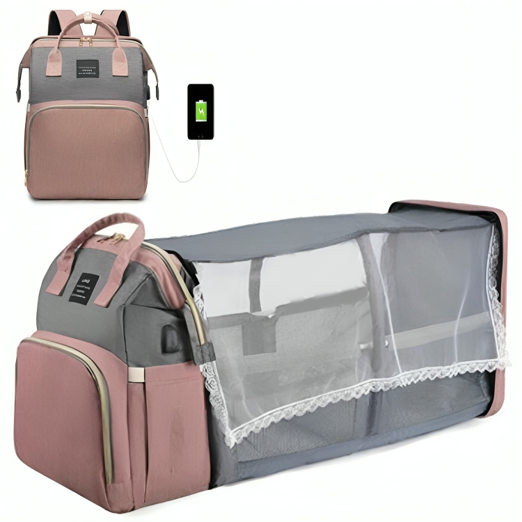 CribPack™ | Neem alles mee wat je baby nodig heeft - en ook een bedje!