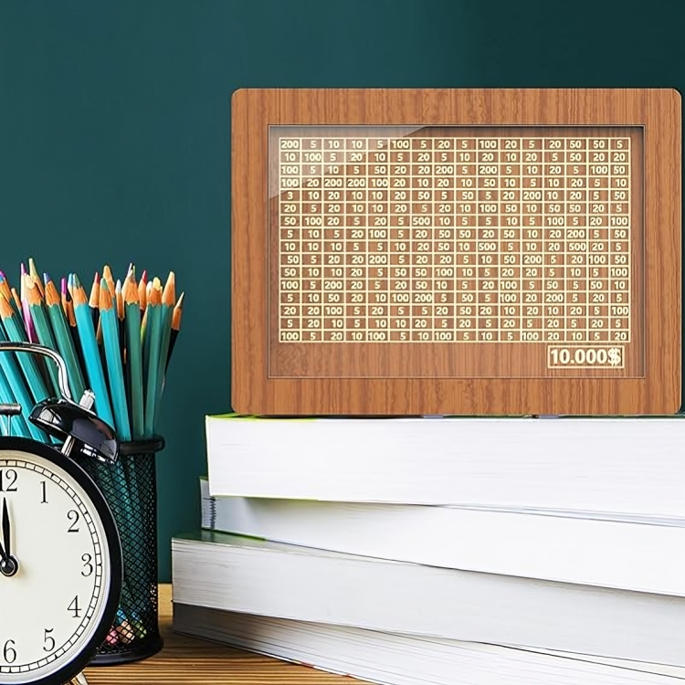 WealthBox™ | Houten Spaarpot