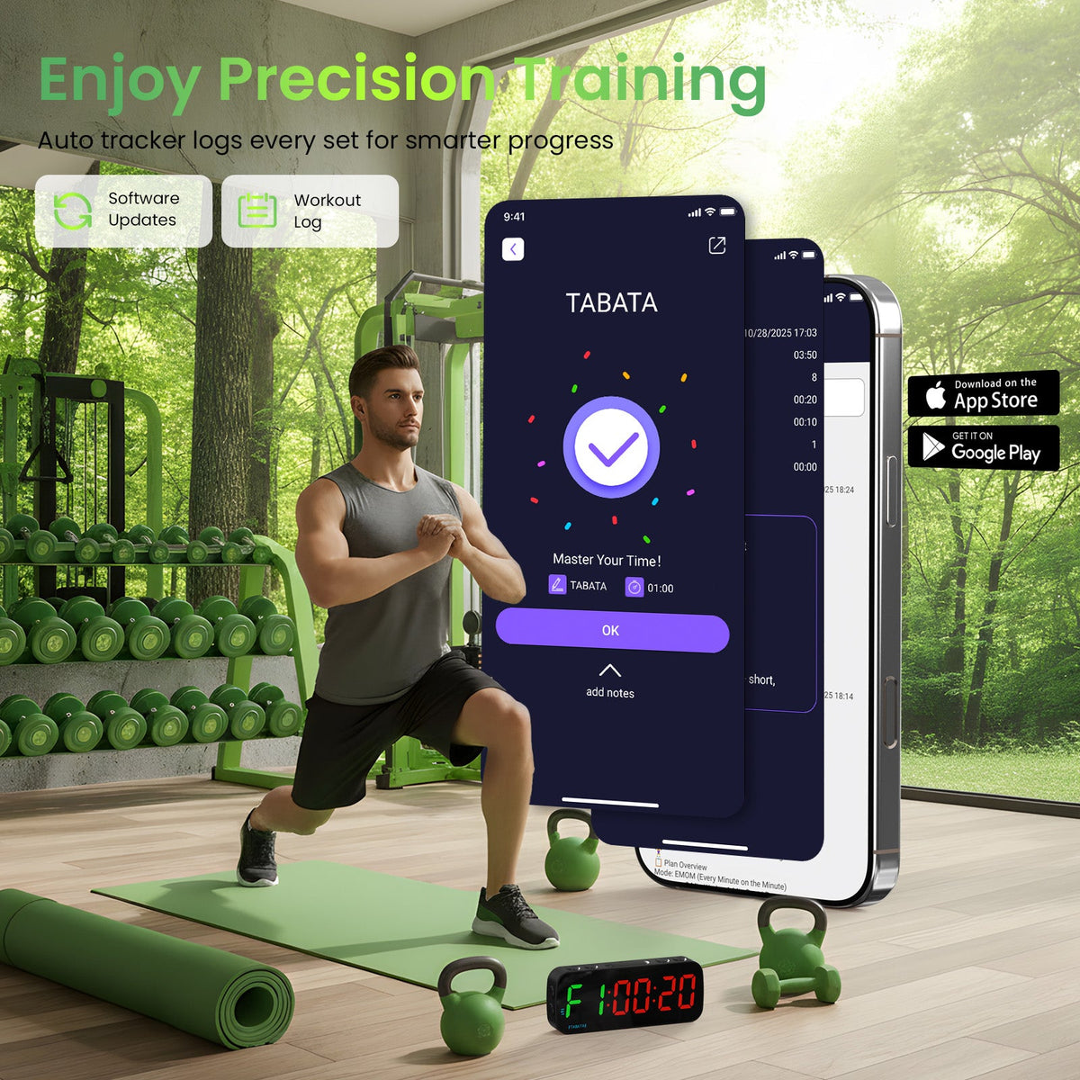 TIJDELIJK 50% KORTING | PowerTimer™ - LED-Gymtimer