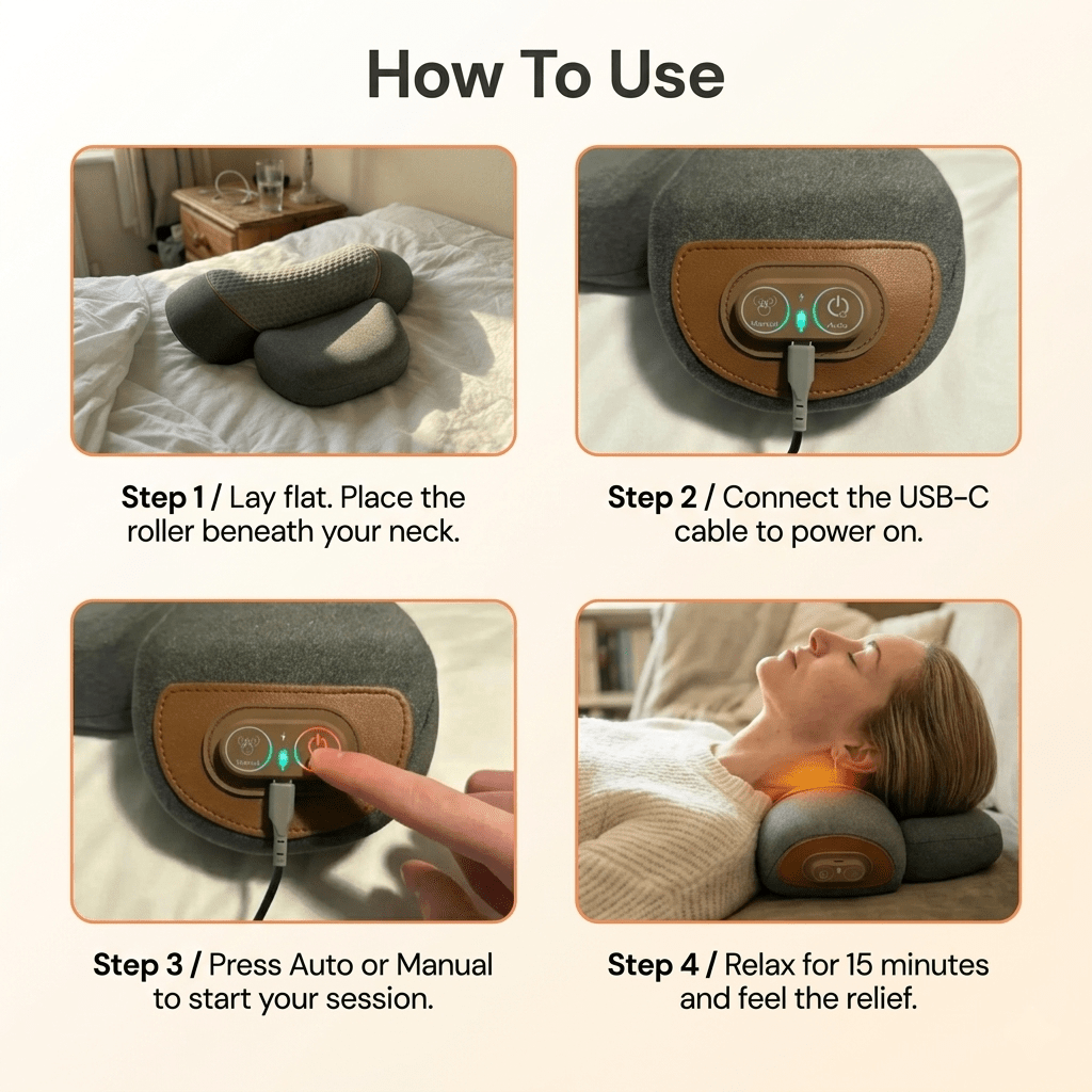 TIJDELIJK 50% KORTING | NeckRelief™ - Nek Therapie
