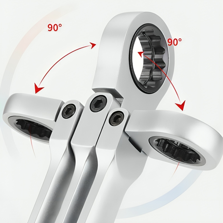 TIJDELIJK 50% KORTING | FlexiWrench™ | 15-Delige Ratelsleutelset