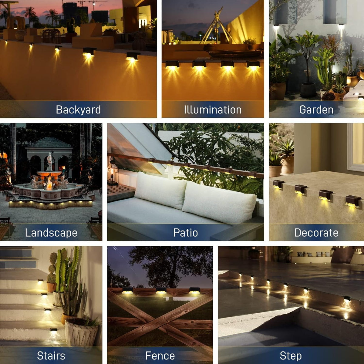 4+4 GRATIS VANDAAG | DeckGlow™ - Solar buitenlamp