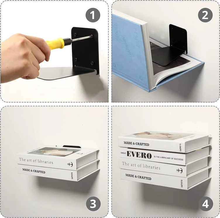 AirBooks™ | Onzichtbare Zwevende Boekenplanken