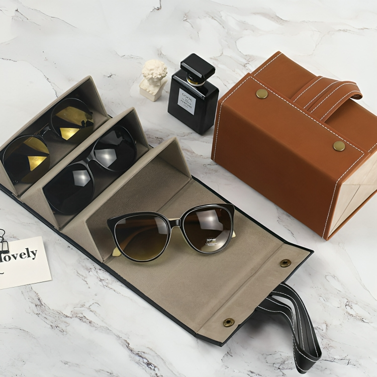 SunniesVault™ | Draagbare brillenhouder