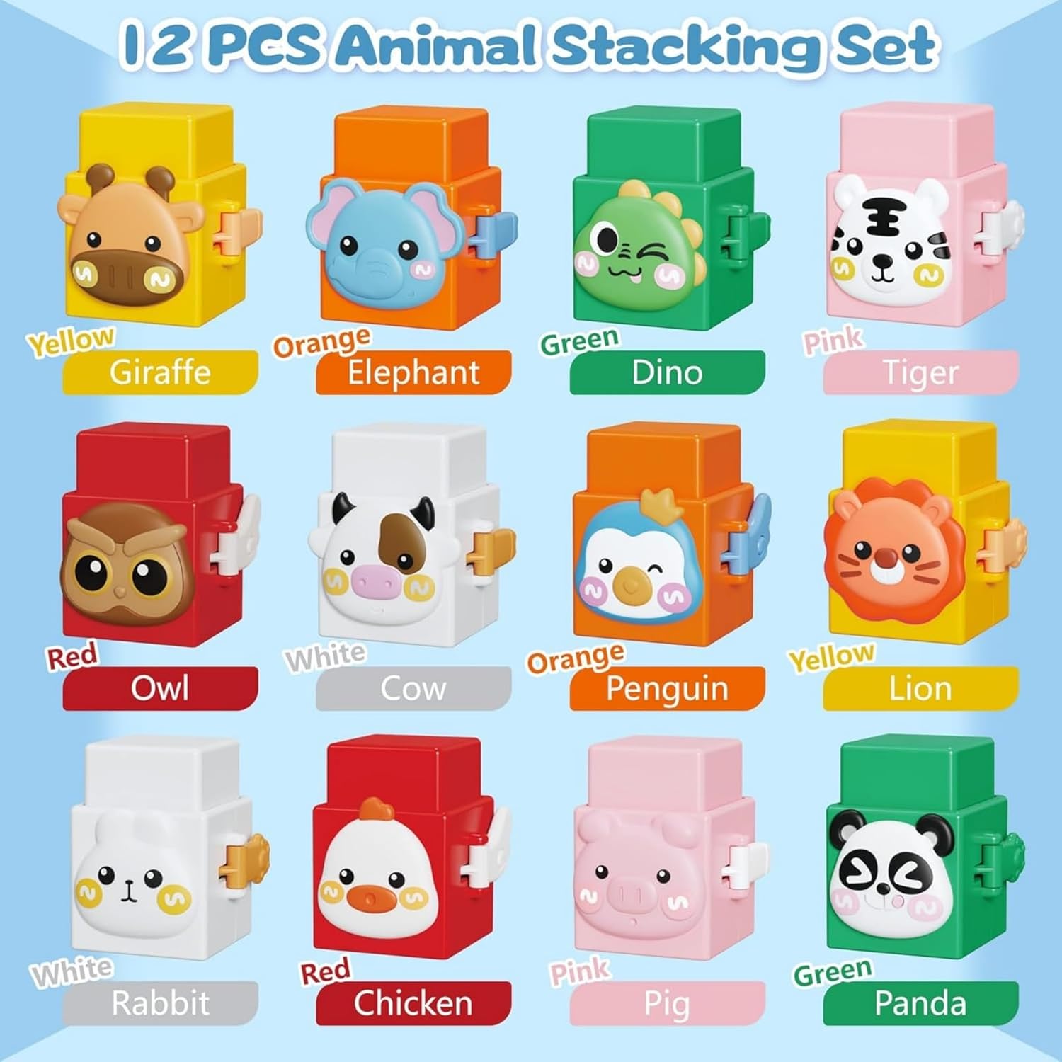 TIJDELIJK 50% KORTING | Stackimals™