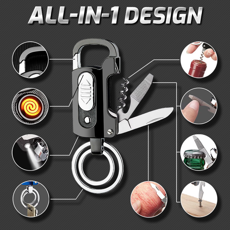 MultiFob™ | Ultieme multifunctionele gereedschapssleutelhanger