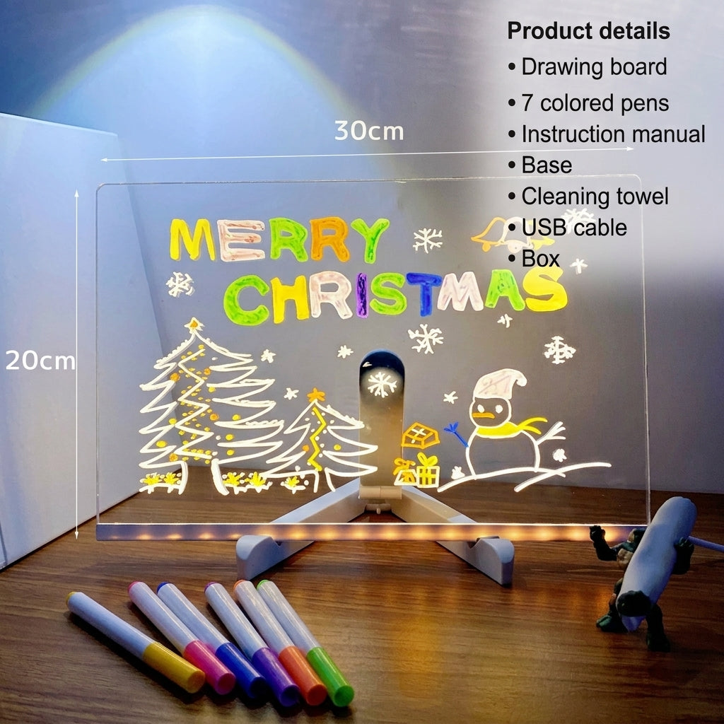 TIJDELIJK 50% KORTING | GlowBoard™ - LED-bord