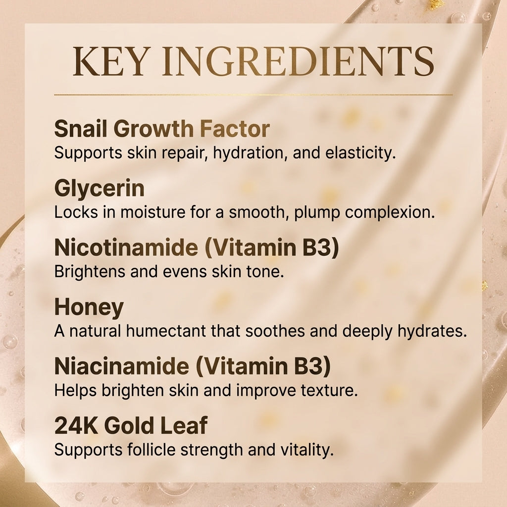 1 + 1 GRATIS VANDAAG | GlowElixir™ - 24K Goud Anti-aging Serum