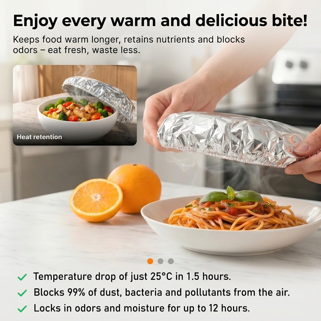 TIJDELIJK 50% KORTING | SealFresh™ - Voedselafdekkingen