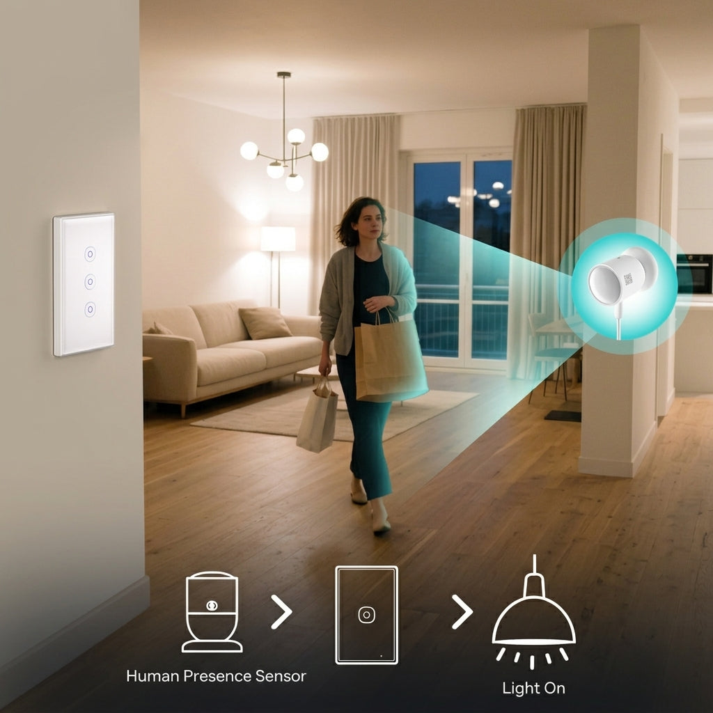 1 + 1 GRATIS VANDAAG | TouchSense™ - Slimme Touch-wandschakelaar