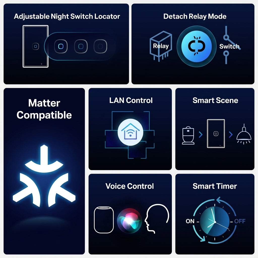 1 + 1 GRATIS VANDAAG | TouchSense™ - Slimme Touch-wandschakelaar