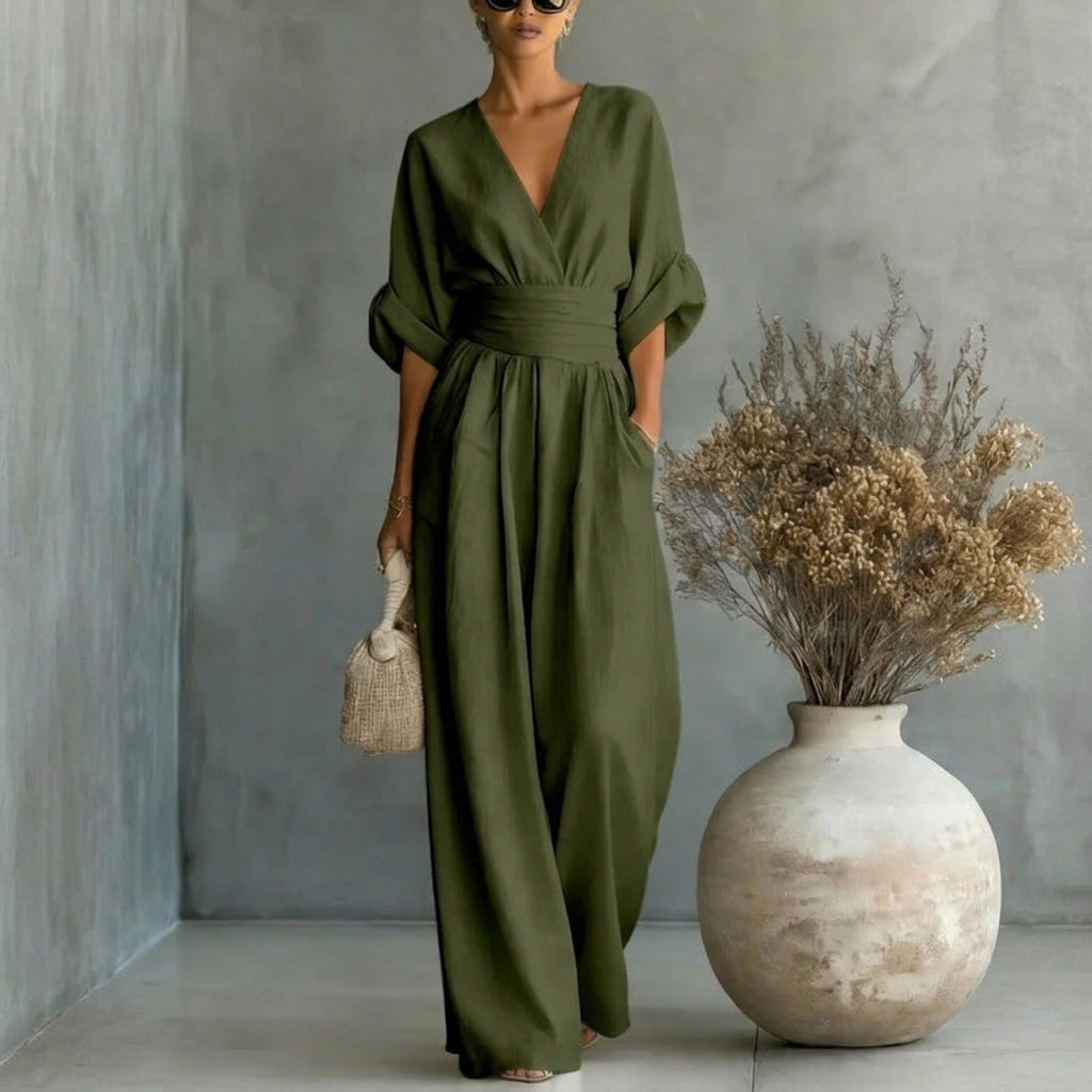 TIJDELIJK 50% KORTING | Eliana™ - Jumpsuit met hoge taille