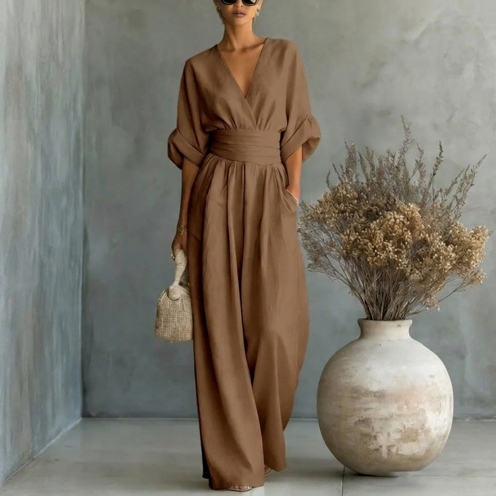 TIJDELIJK 50% KORTING | Eliana™ - Jumpsuit met hoge taille
